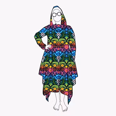 Cozy dress Feministkurbits - Designa din egen klänning