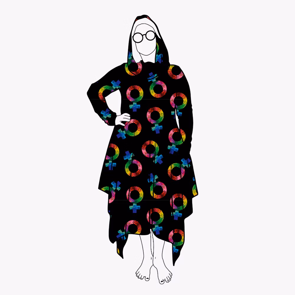 Cozy dress Groovy Femme - Designa din egen klänning