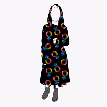 Cozy dress Groovy Femme - Designa din egen klänning