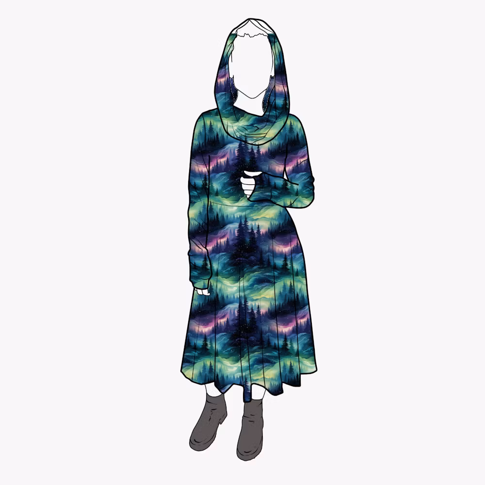 Cozy dress Northern Lights - Designa din egen klänning