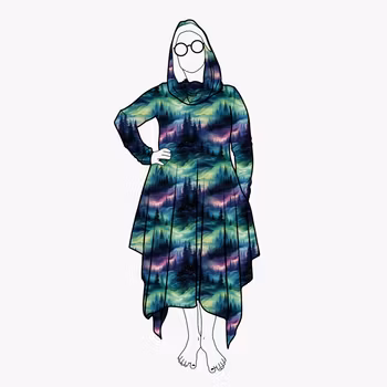 Cozy dress Northern Lights - Designa din egen klänning