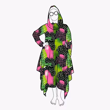 Cozy dress Vattenmelon - Designa din egen klänning