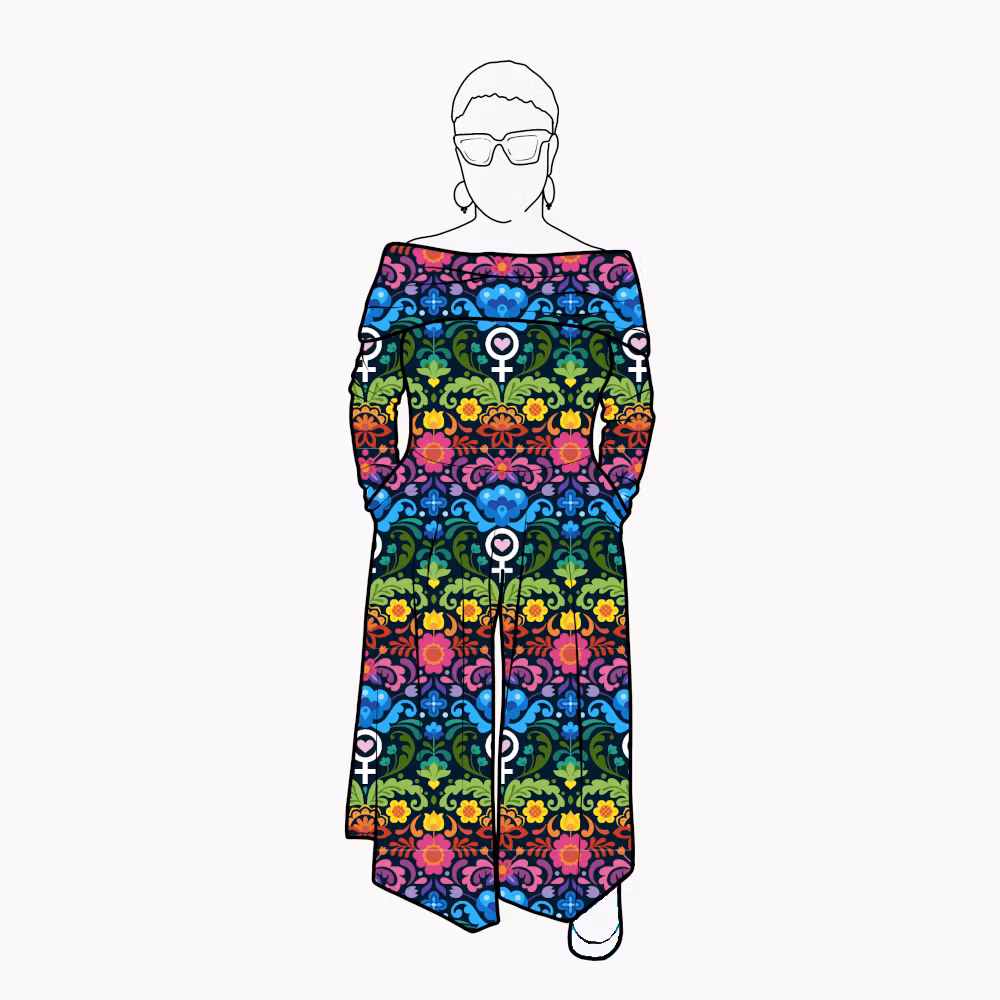 Palazzo Jumpsuit - Feministkurbits