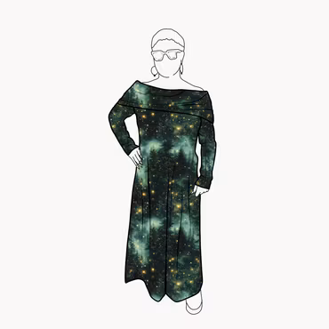 Palazzo Jumpsuit - Green forest
