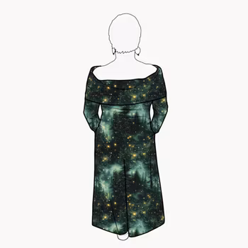 Palazzo Jumpsuit - Green forest