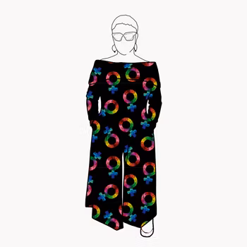 Palazzo Jumpsuit - Groovy femme