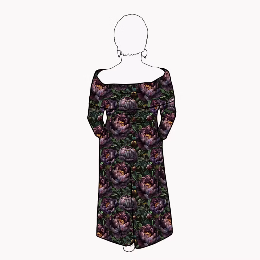 Palazzo Jumpsuit - Peony night