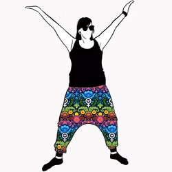 Feministkurbits Haremsbyxor