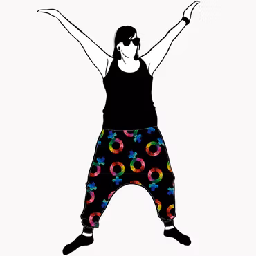 Groovy femme Haremsbyxor