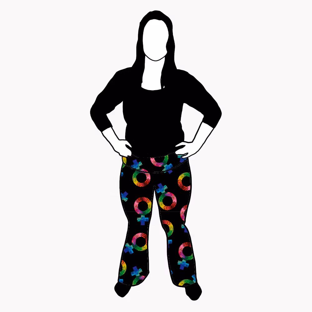 Groovy femme Jazzbyxa