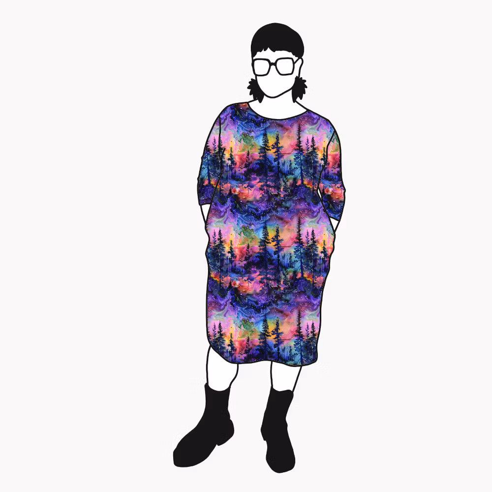 Rainbow forest Boxtunika