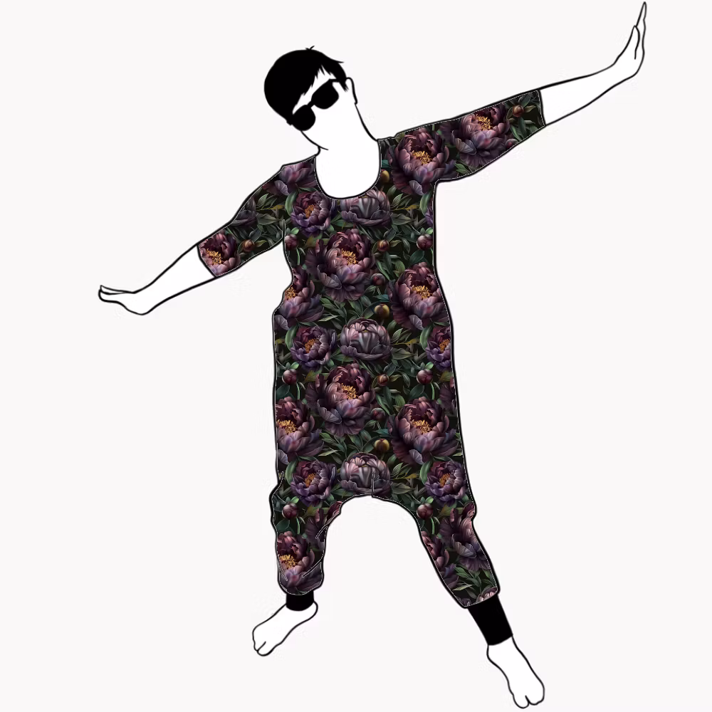 Peony night Jumpsuit (alla ärmlängder)
