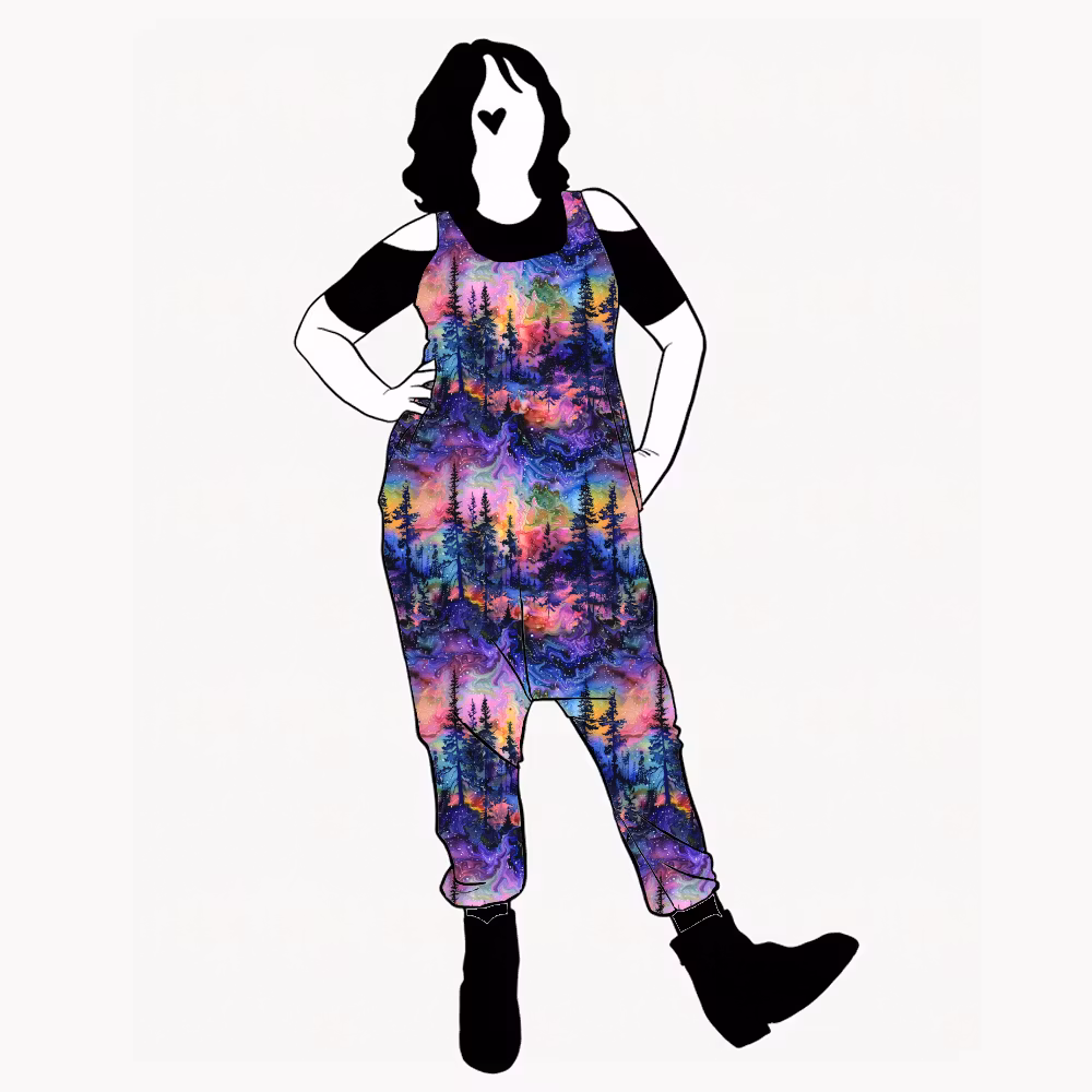Rainbow forest Jumpsuit (alla ärmlängder)