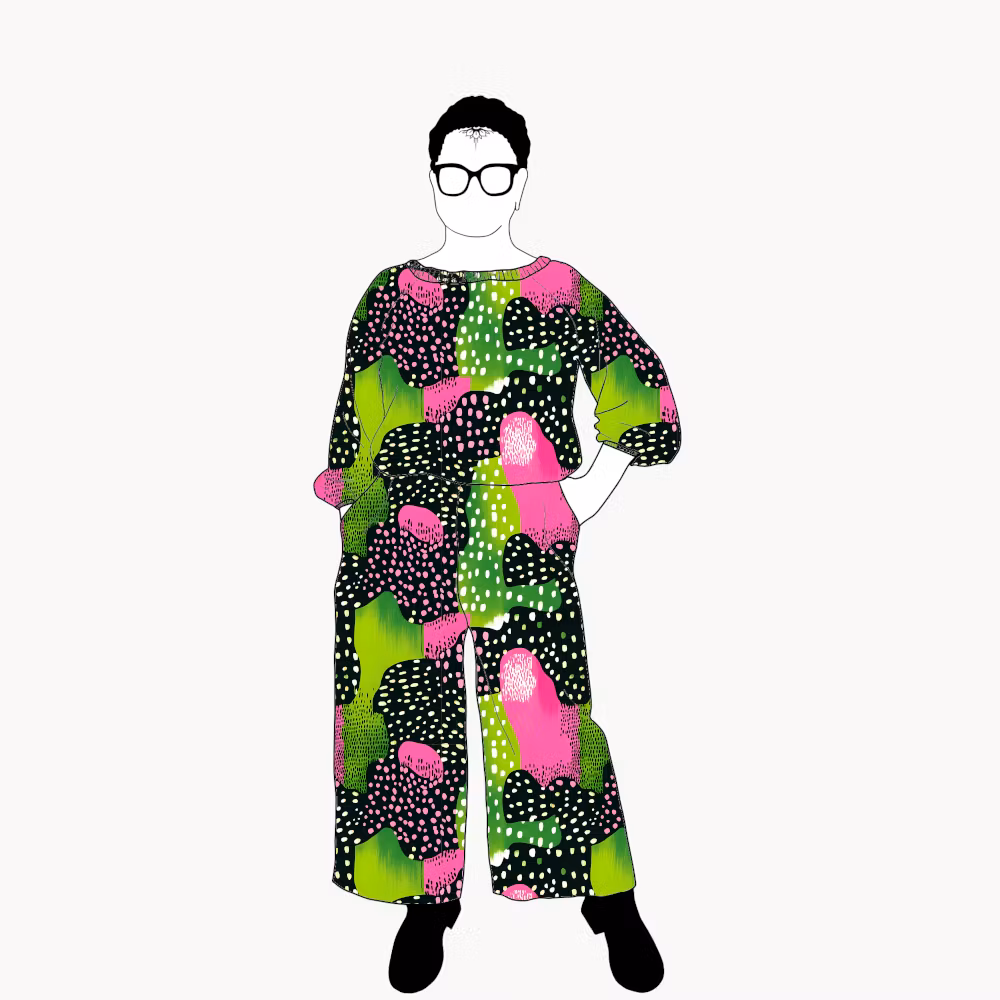 Vattenmelon All in one suit