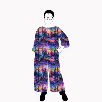 Rainbow forest All in one suit