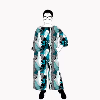 Fluid Teal All in one suit