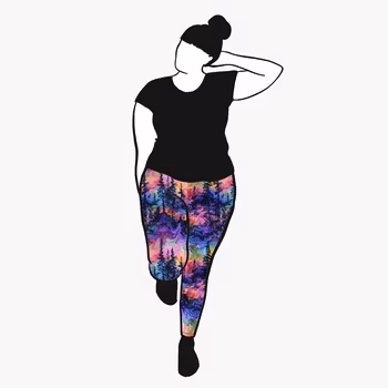 Rainbow forest Leggings