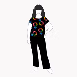 Groovy femme T-shirt