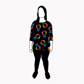 Groovy femme Boxy Top & Boxy Crop