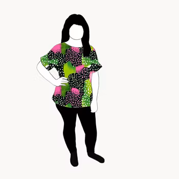 Vattenmelon Oversized T-shirt