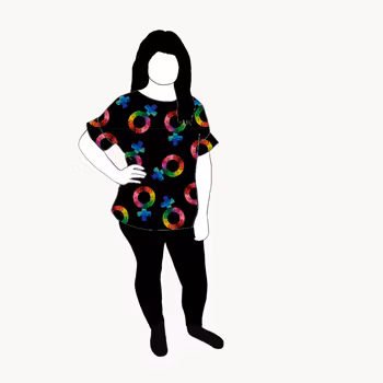 Groovy femme Oversized T-shirt