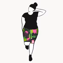 Vattenmelon Cykelbyxa