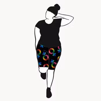 Groovy femme Cykelbyxa