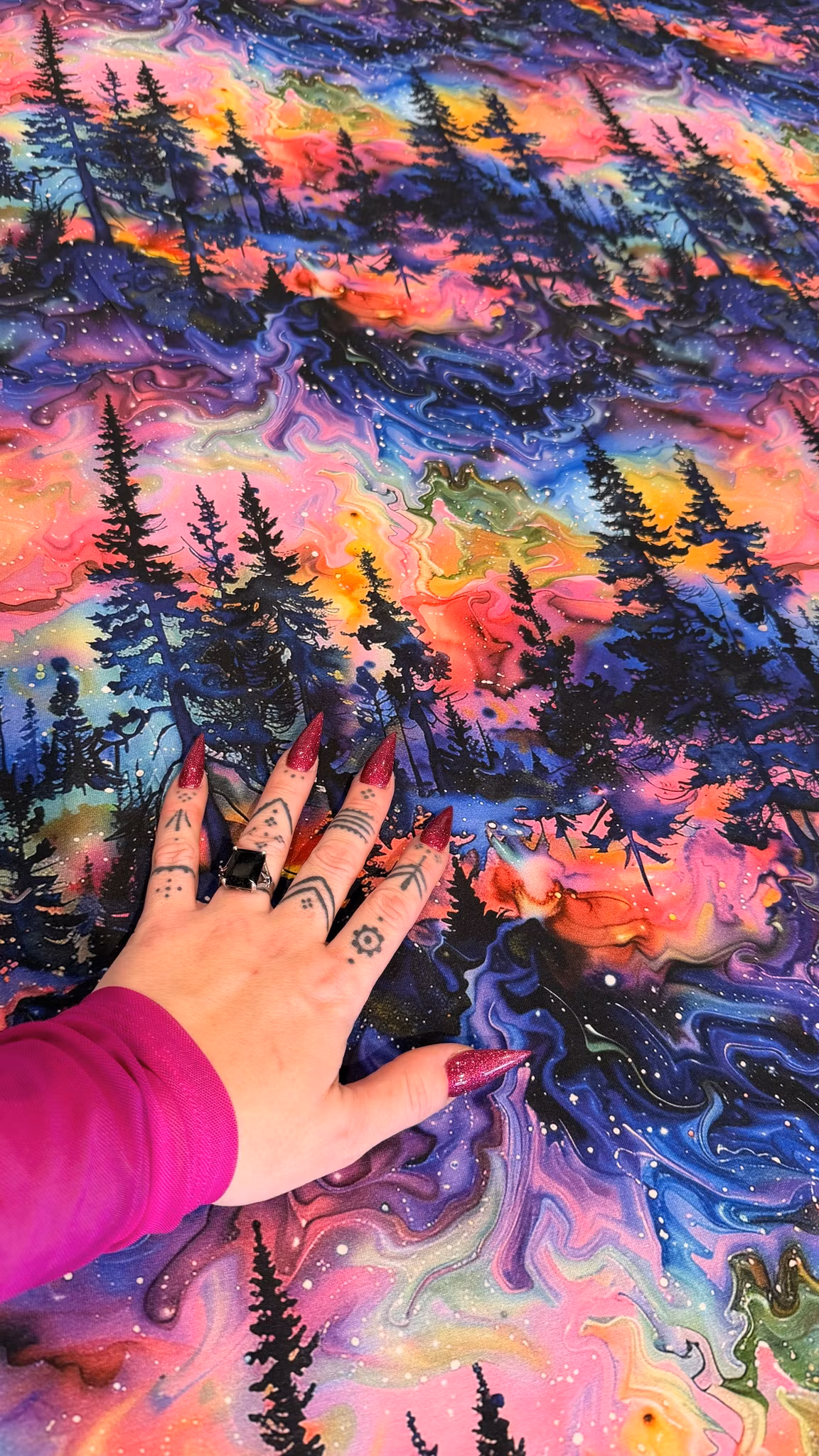 Rainbow forest All in one suit