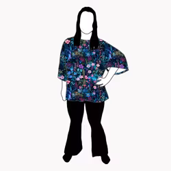 Neon Garden Kimono Tee Viskos