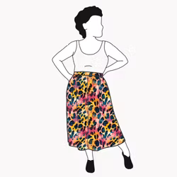 Vibrant leo Culottes (långa & 3/4 långa)