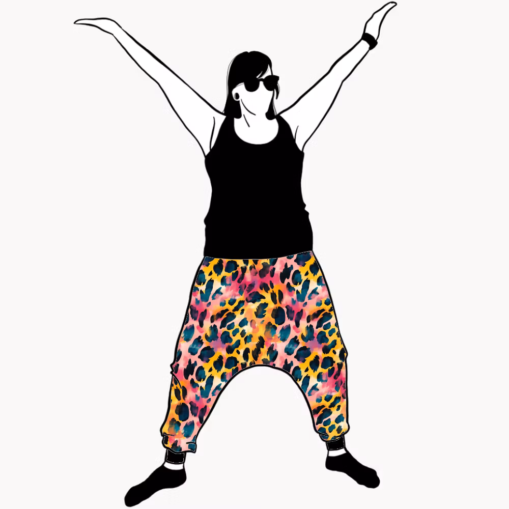 Vibrant leo Haremsbyxor