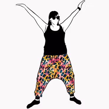 Vibrant leo Haremsbyxor