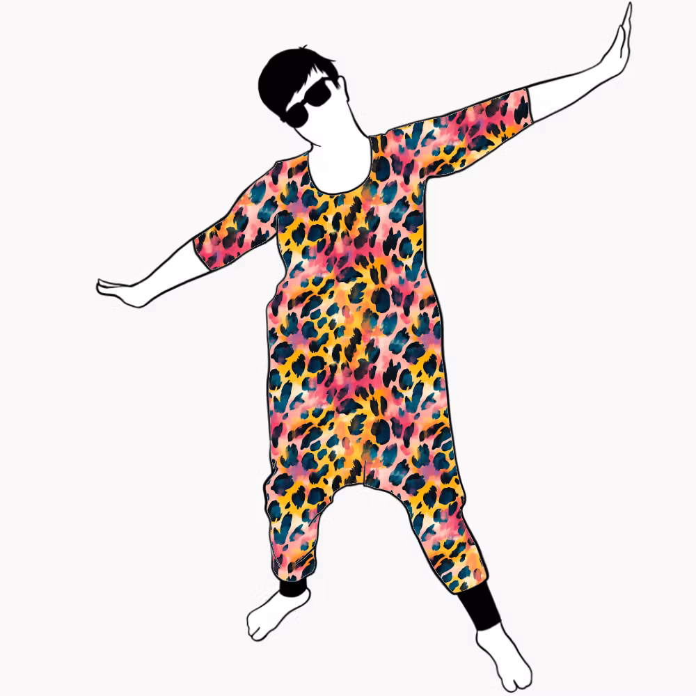 Vibrant leo Jumpsuit (alla ärmlängder)