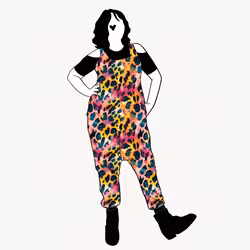 Vibrant leo Jumpsuit (alla ärmlängder)