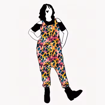 Vibrant leo Jumpsuit (alla ärmlängder)