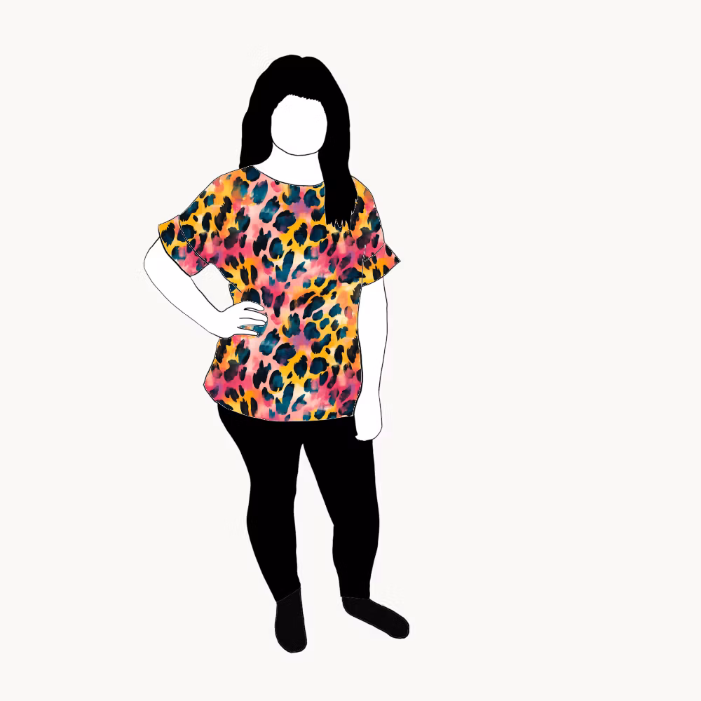 Vibrant leo Oversized T-shirt