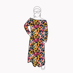 Palazzo Jumpsuit - Vibrant leo