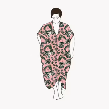 Paradise Nya kaftan dress