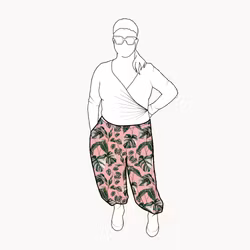 Bubble pants - Paradise