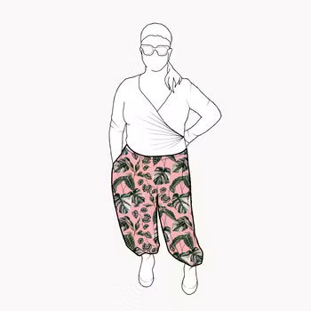 Bubble pants - Paradise