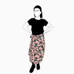 Paradise Wrap skirt