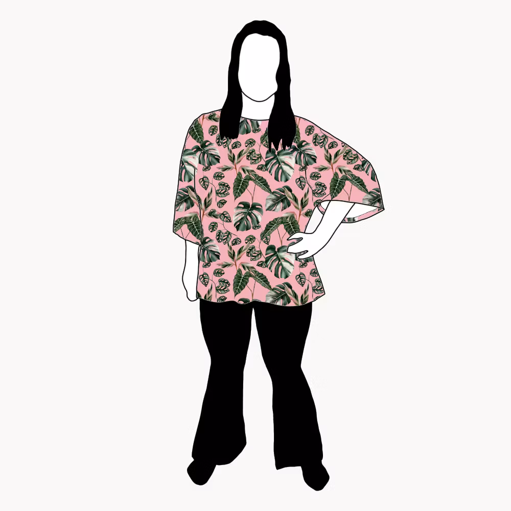 Paradise Kimono Tee Viskos