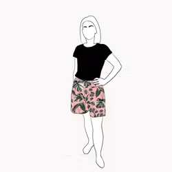 Paradise Viskos-shorts