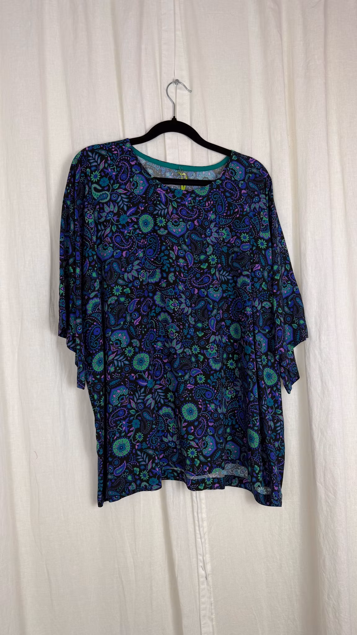 Kimono tee viskos neon S/M