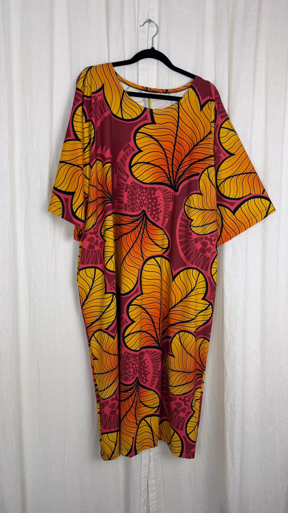Kimono dress funky med fickor S/M