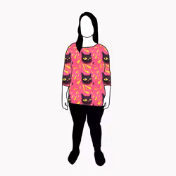Black Cats Boxy Top & Boxy Crop