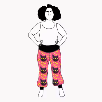 Black Cats Yogabyxa