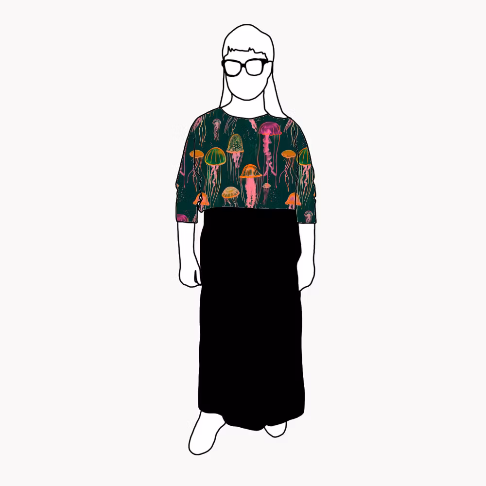 Jelly Boxy Top & Boxy Crop