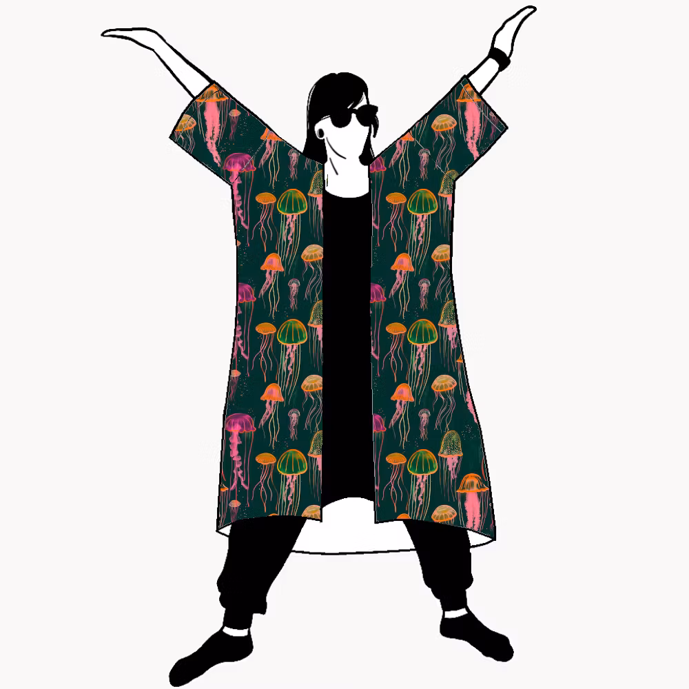 Jelly Jersey kimono