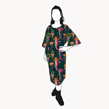 Jelly Kimono Dress